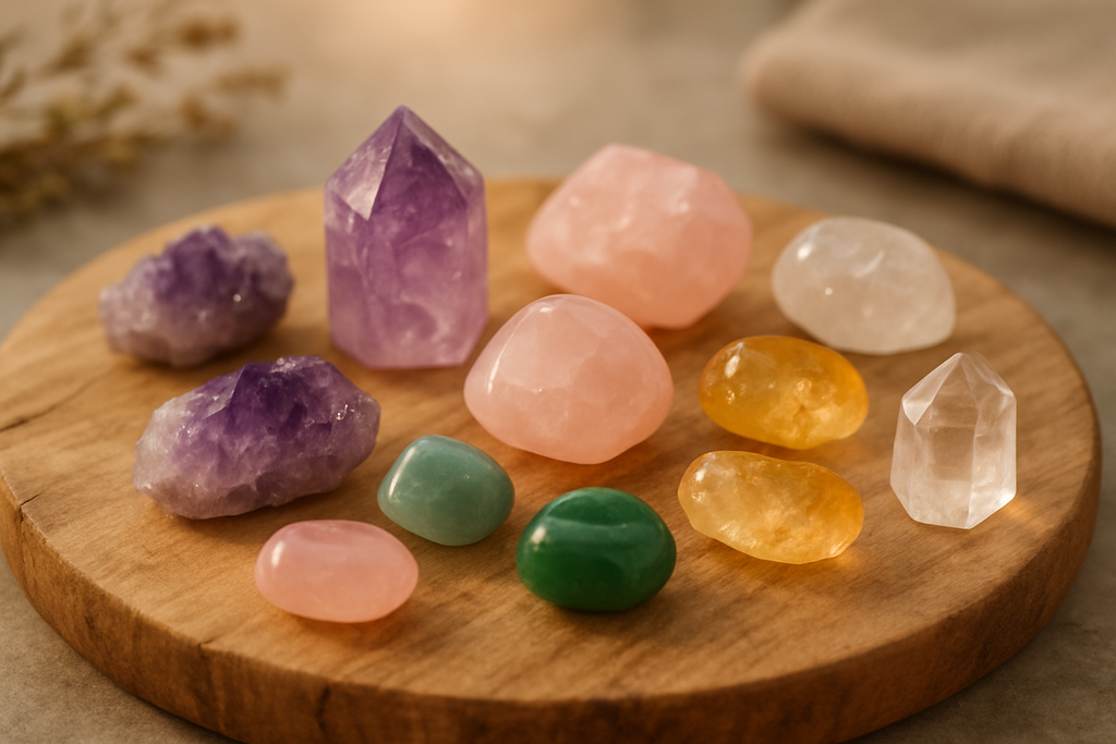 HEALING CRYSTALS BY CRESCENT WOLF